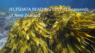 IELTSDATA READING TEST 31 Seaweeds оf Nеw Zealand