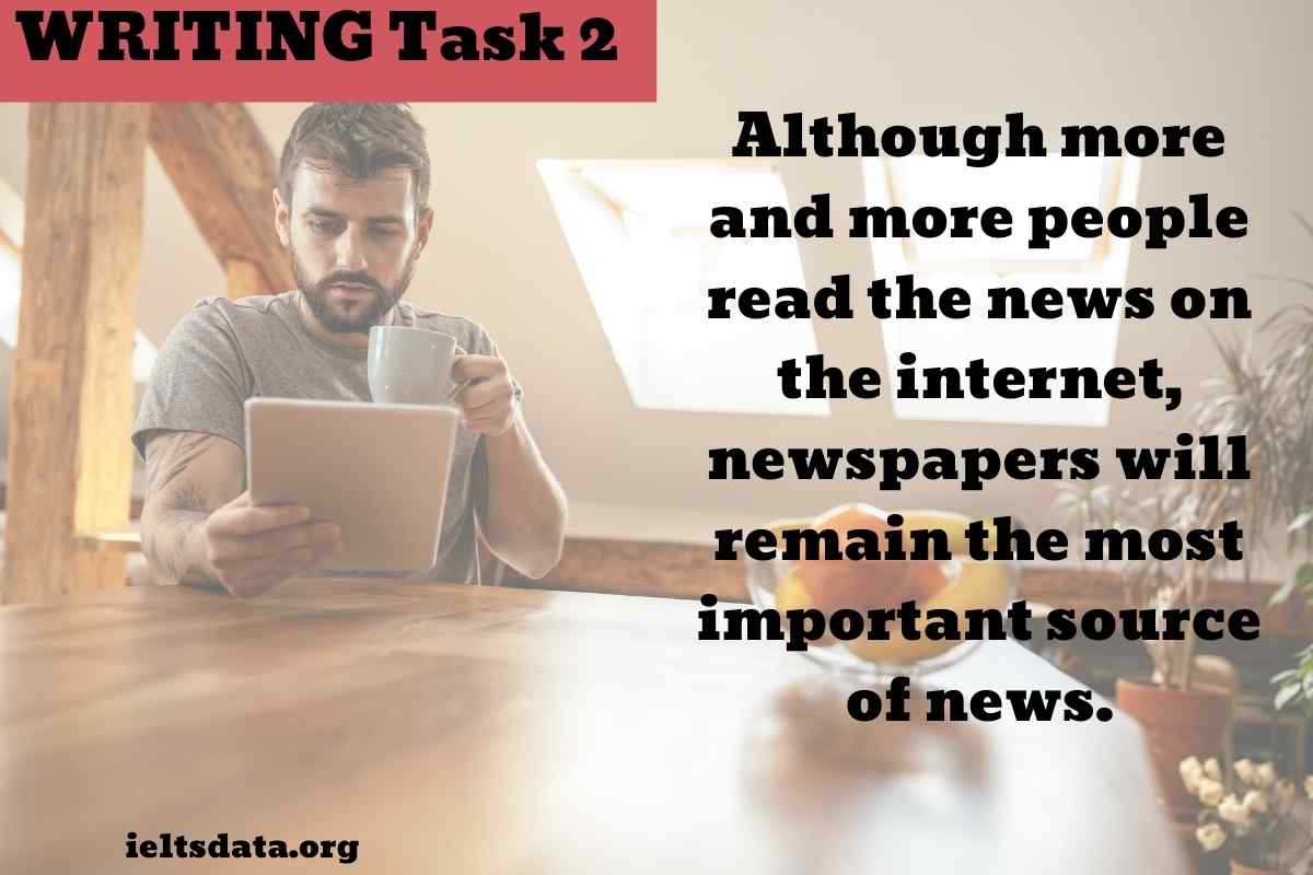 Although more and more people read the news on the internet