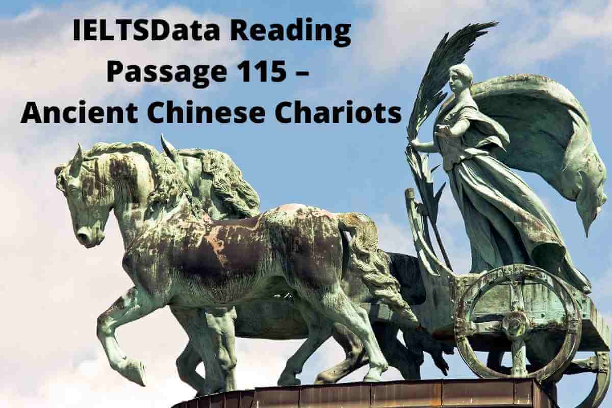IELTSData Reading Passage 115 – Ancient Chinese Chariots