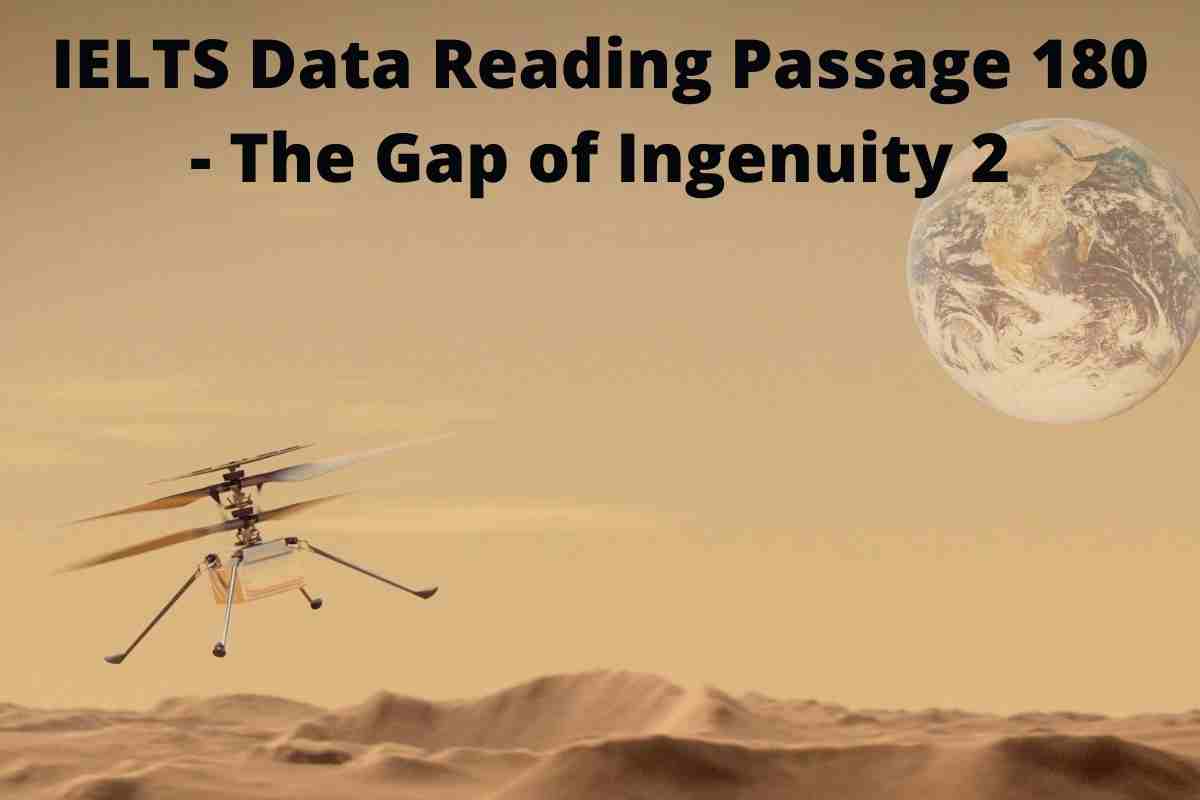 IELTS Data Reading Passage 180 - The Gap of Ingenuity 2