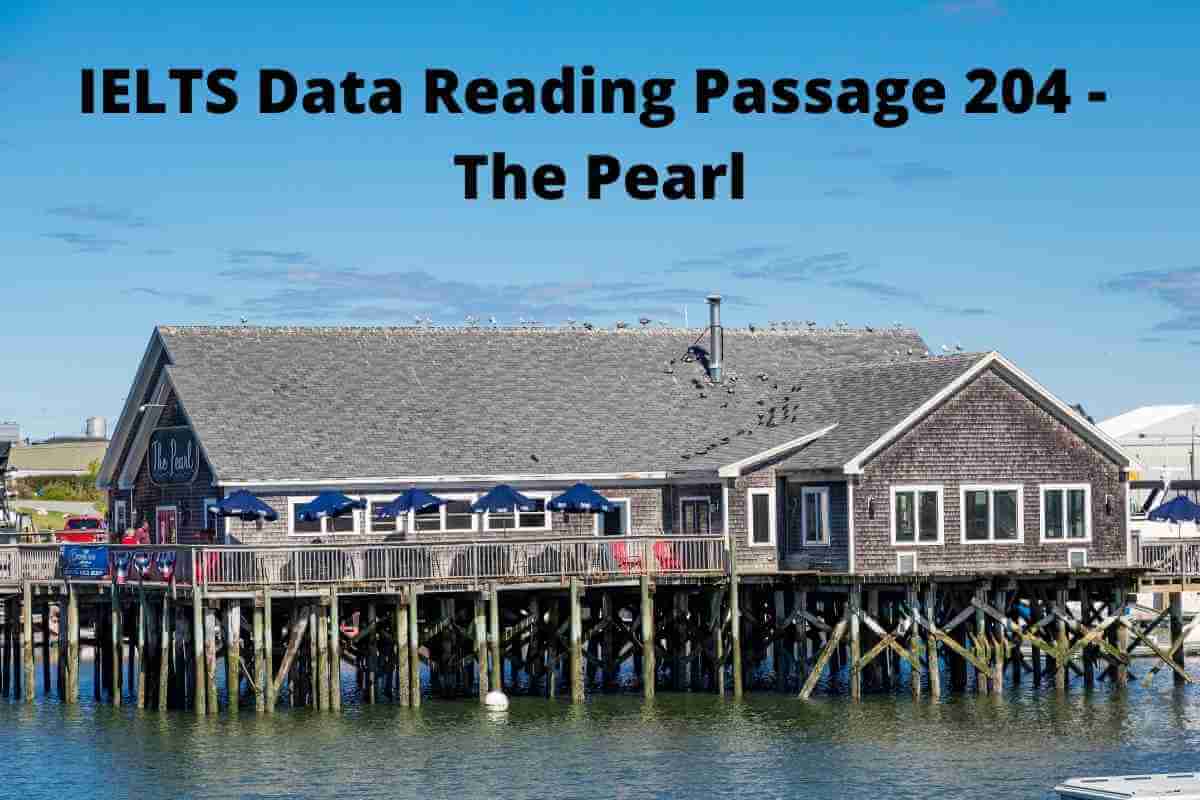 IELTS Data Reading Passage 204 - The Pearl