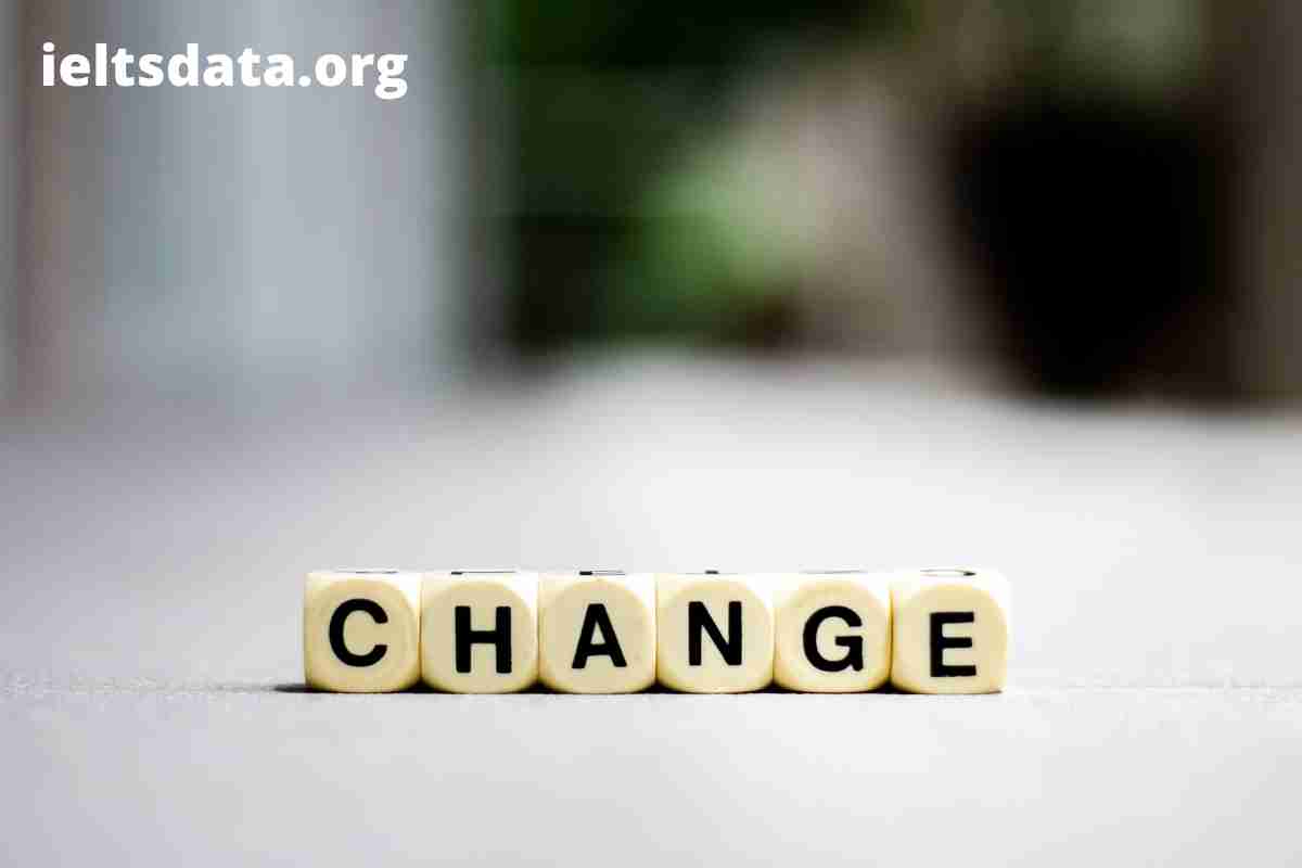 Changes Part 1 Questions With Answer IELTS Speaking Test