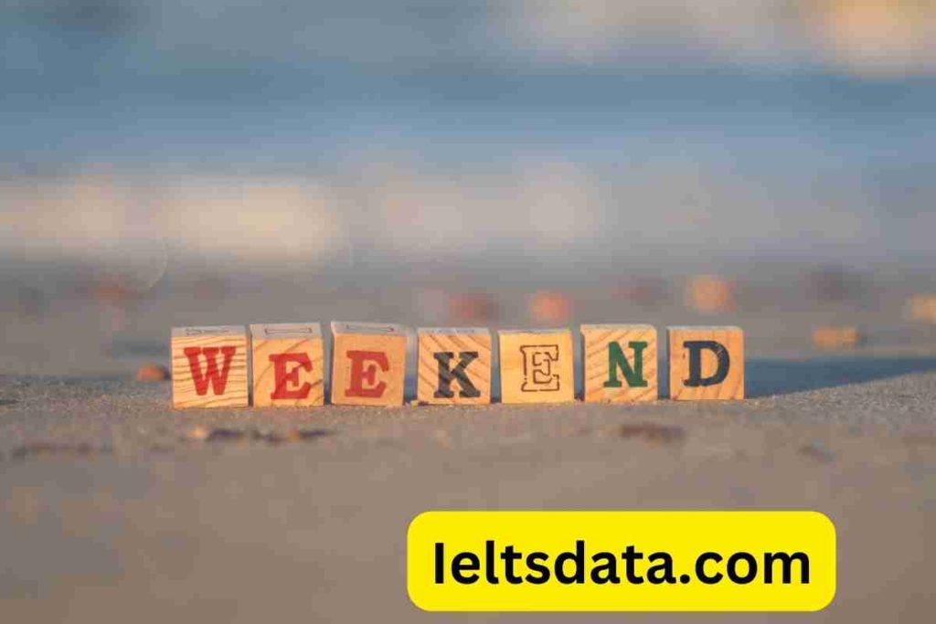 Recent IELTS Speaking Part 1 Questions With Answers Weekends (1)