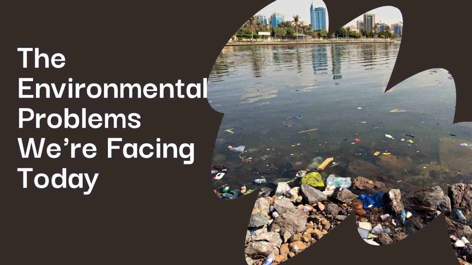 the environmental problems that today world is facing are so great