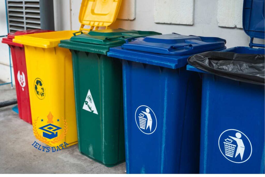 The Chart Below Shows Waste Collection by A Recycling